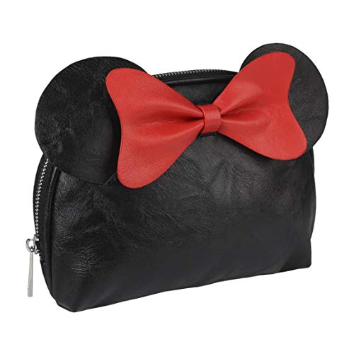 Cerda Neceser Baño Minnie Sac a Dois Loisir 23 Cm Preto Cerdá - Mochilas - dois compartimentos, macio, banho, viagem