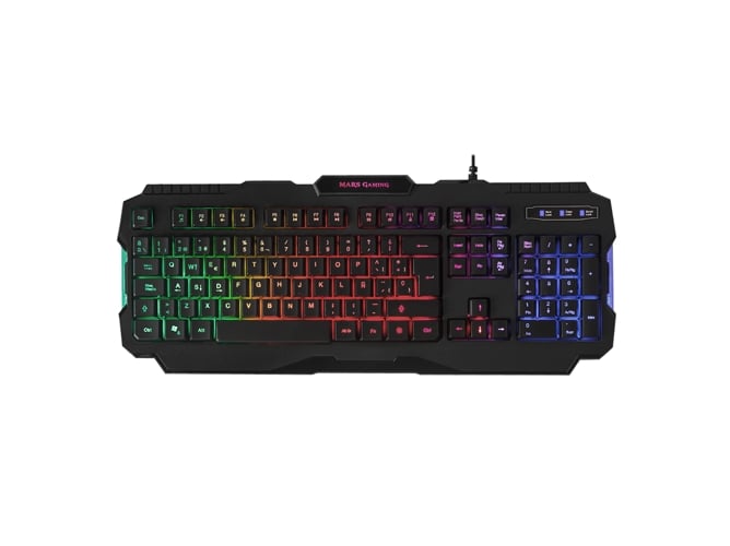 Teclado MARS GAMING MRK0PORTU (USB - Idioma UK) Mars Gaming - Teclados - usb, uk