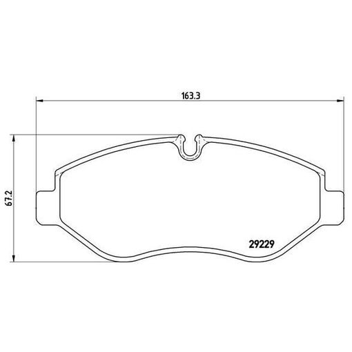 Pastilhas para Caliperes Brembo PA6026 | Preto (Ferramentas) BREMBO - Sistema de freios de veículos motorizados - pastilhas, calipers, brembo, preto