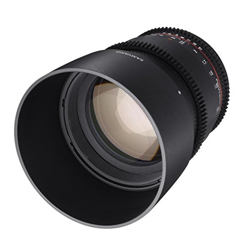 Objetiva Samyang 85mm T1.5 VDSLR II para Micro 4/3 Samyang - Lentes de câmera de vídeo - objetiva, samyang, 85mm, t1.5, vdslr ii, micro 4/3