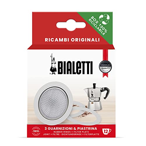 Acessórios para máquinas de café BIALETTI Bialetti - Cafeteiras e máquinas de expresso - recarga, preto, aço inoxidável