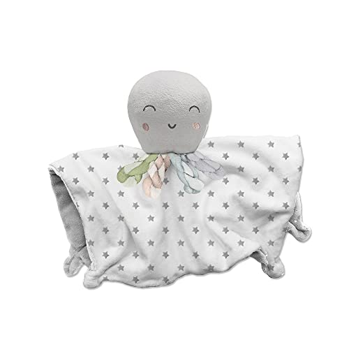 Peluche DOUDOU & COMPAGNIE Peludo Pulpo (Idade Mínima Recomendada: 1 ano) Interbaby - Animais de pelúcia - peluche, doudou, compagnie, pulpo, idade mínima recomendada