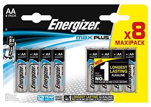 Pilhas Não Recarregáveis ENERGIZER E301324600 Energizer - Baterias de uso geral - alcalino, aa, cilíndrico, 8 pilhas