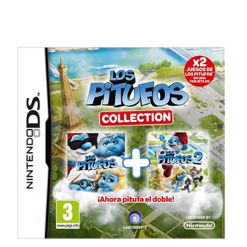 Jogo Nintendo Ds Los Pitufos + Los Pitufos 2 (Nintendo DS) Ubisoft - Software de jogos de vídeo - pack, nintendo ds, los pitufos, sequela
