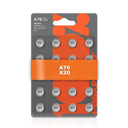 Pilha Recarregável PEAKPOWER (20 unidades) peakpower - Baterias - 150 mAh, 1,5 V, lr44, alcalino
