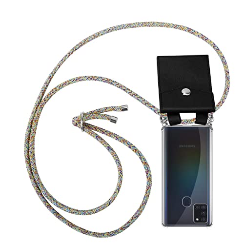 Capa com Fio para Samsung Galaxy A21s CADORABO Multicor CADORABO - Capas para telemóveis - capa, fio, samsung galaxy a21s, cadorabo, multicor
