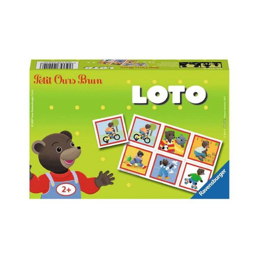 Jogo Didático RAVENSBURGER Ravensburger Little Brown Bear Ravensburger - Jogos - didático, observação, associação, 4 placas