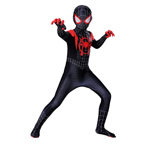 Fato de Menino CLOACK Miles Morales (Tam: 7-8 anos) CLOCKX - Brincadeira de faz de conta - Spiderman, 7-8 anos, poliéster, branco, vermelho