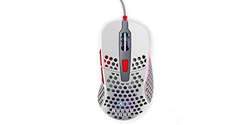 Rato XTRFY M4 RGB (Ótico - 12000 dpi - Preto) Xtrfy - Ratos e trackballs - 12000 dpi, sensor ótico, ergonômico, ajuste do peso