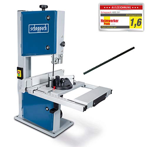 Serra de Esquadria SISTEC Scheppach Hbs261 (Com Fio - 500 W) Scheppach - Serras de fita - 500 W, 0-45º, bloqueio rápido, 250mm