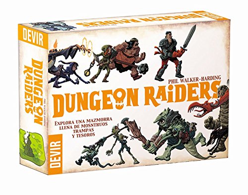 Jogo de Tabuleiro ASMODEE Dungeon Raiders (Idade Mínima Recomendada: 10 anos) Devir - Jogos - jogo de tabuleiro, 10 anos, aventuras, guerreiro, mago, ladrão