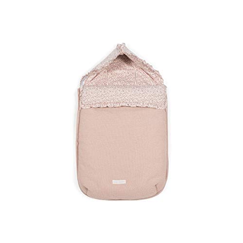 Saco de Dormir PASITO A PASITO Flower Mellow Rosa Pasito a Pasito - Móveis para bebês e crianças pequenas - confortável, fácil de colocar, colcha de almofada, temperatura ideal
