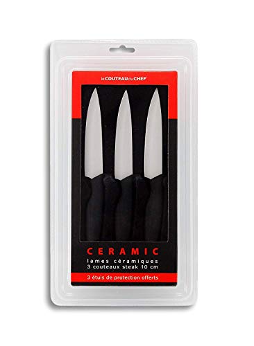 Conjunto de Facas LE COUTEAU DU CHEF 441780 (Material: Aço Inoxidável) Tarrerias Bonjean - Facas de cozinha - aço inoxidável, preto