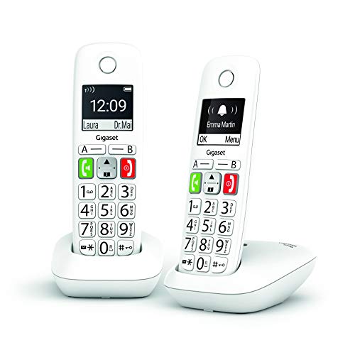 Telefone sem fio GIGASET E290 Duo Branco Gigaset - Downloads de música digital - sem fio, duo, branco