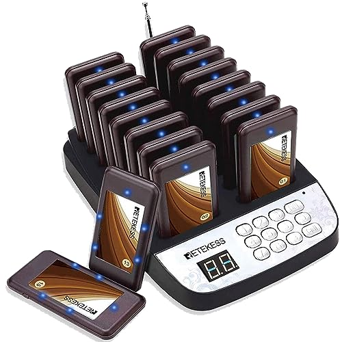 Intercomunicador para Cozinha RETEKESS T113S Retekess - Baterias - com fios, preto, usb