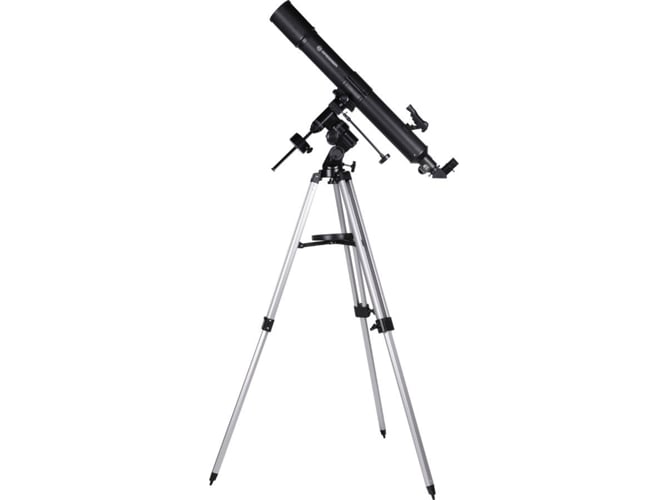 Telescópio BRESSER OPTICS Quasar EQ-Refractor (675x) Bresser - Telescópios - carbono, 8 cm, refractor, 675x amplificação