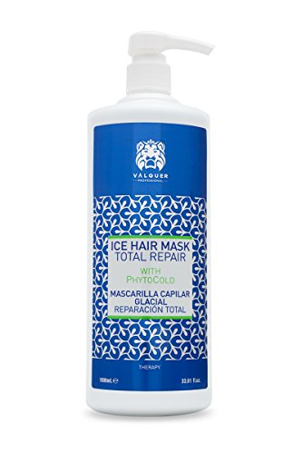 Máscara para o Cabelo VÁLQUER Ice (1000ml) VÁLQUER PROFESIONAL - Shampoo & condicionador - naturais, sem sulfato, sem silicona, 1000ml