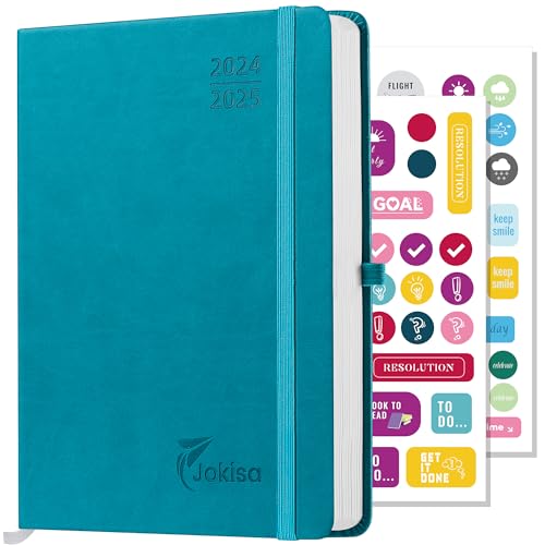 Agenda Escolar JOKISA Semanal 2024-2025 (22x16cm) Jokisa - Calendários, organizadores e planejadores - semestral, 22x16cm, 2 páginas por mês, arquivo