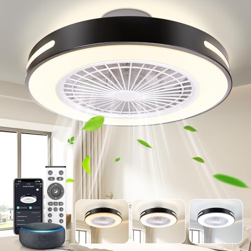 Ventoinha de Teto Inteligente com Luzes AIGOSTAR 300000LXK Aigostar - Luminárias Decorativas - inteligente, luzes, teto