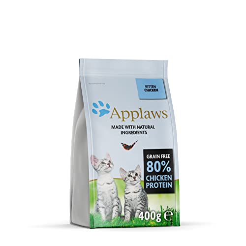 Ração para Gatos APPLAWS (400 g - Seca - Adulto - Sabor: Frango) MPM Products Limited - Comida para gatos - 400g, seca, adulto, frango