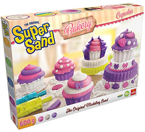 Areia para Culinária GOLIATH Super Sand Cupcakes Goliath - Massa de modelar e putty - moldes, rolo, decorar, cupcakes