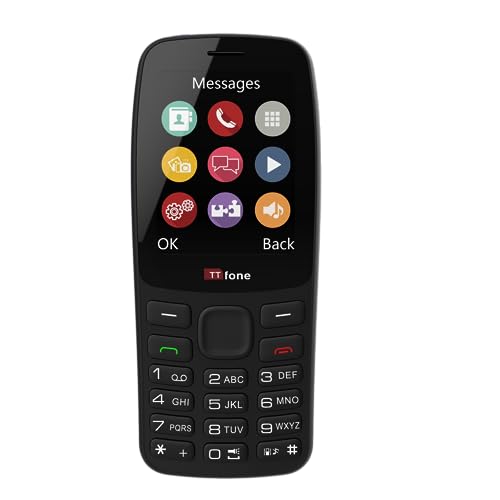 Telemóvel TTfone TT175 | Preto (Telemóvel) TTfone - Telemóveis - telemóvel, preto, 1 linha, microsim