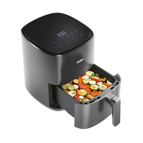 Fritadeira sem Óleo HAIER HF-AS05T (5 L - Preto) Haier - Eletrodomésticos de cozinha - sem óleo, 5 l, preto