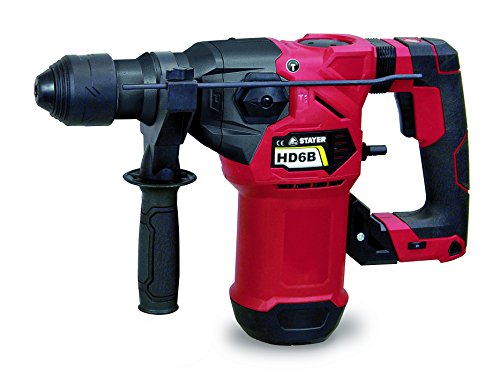 Martelo Perfurador STAYER 6 J (1500 W - 0-3000 rpm) Stayer - Berbequins elétricos portáteis - 1500 w, 0-3000 rpm, 2 m, preto-verde