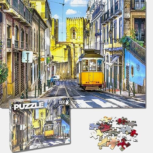 Puzzle UNIVERSAL Castle 1000 Peças (Idade Mínima: 12 Anos) Universal Castle Products Company Limited - Quebra-cabeças - castelo, 1000 peças, cartão, idade mínima 12 anos