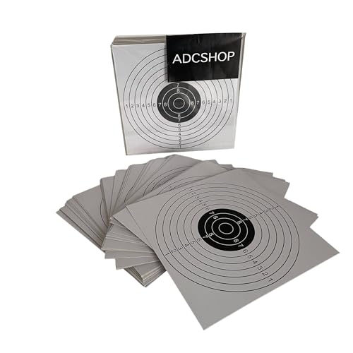 Alvo de Arma ADCHOP Dianas (14 x 14 cm - Plástico) ADCSHOP - Acessórios de tiro e de campo de tiro - 14x14 cm, plástico