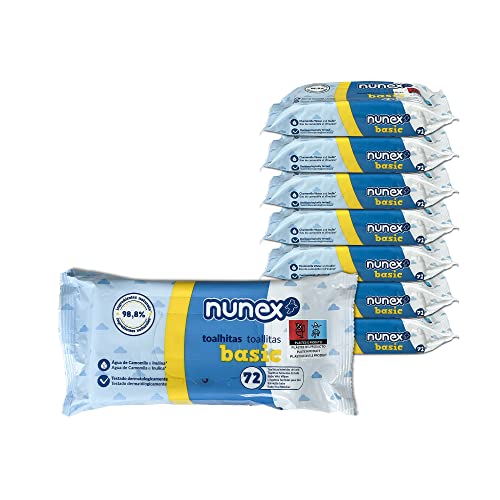 Toalhitas para Bebés com Água de Camomila e Inulina 8 Pacotes 576 Unidades Oblait - Banho e corpo - camomila, inulina, calmante, dermatologicamente testado