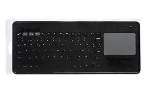 Teclado SILVERHT Touchpad (Wireless - Layout US) Silver HT - Teclados - wireless, layout US
