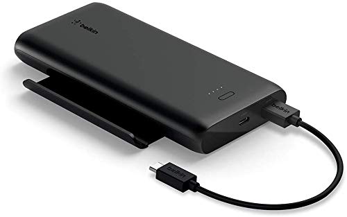 Powerbank BELKIN F7U065btBLK (10000 mAh - Preto) Belkin - Carregadores de bateria de uso geral - powerbank, belkin, f7u065btblk, 10000mah, preto