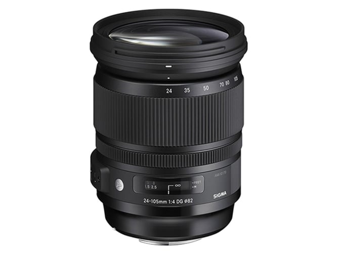 Objetiva SIGMA 24-105mm/4 DG OS HSM (Encaixe: Canon EF - Abertura: f/22 - f/4) Sigma - Lentes de câmera - 24-105mm, canon ef, f/22, estabilizador de imagens