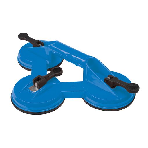 Sistema de Transporte de Material SILVERLINE 868582 Silverline - Ganchos de elevação, grampo e manilhas - plástico, preto, azul, 1 kg
