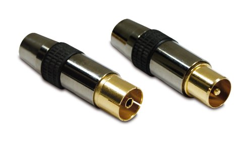 Conjunto de Tomadas METRONIC TV 9,52 mm Macho/Hem METRONIC - Adaptadores de cabos de áudio e vídeo - tomadas, metronic tv, 9,52 mm, macho-hem