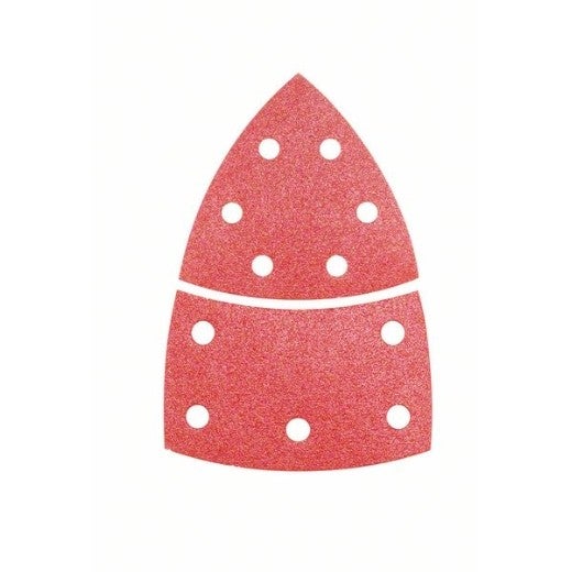 Conjunto de Acessórios p/ Lixadora BOSCH 2 608 607 408 (10 peças) Bosch - Lixa e esponjas de polimento - lixadora, 10 peças, vermelho, acessórios