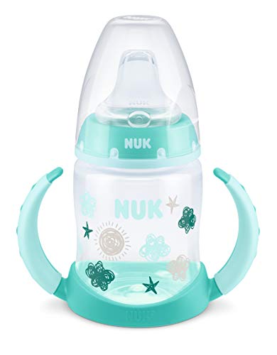 Garrafa de Aço Inoxidável NUK First Choice Plus | Azul MAPA GMBH - Biberões - aço inoxidável, anti-cólicas, ergonómicas, temperatura controlada