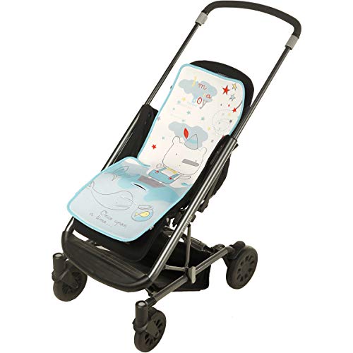 Forro para Carrinho MENINO TUC TUC (Multicor) Tuc Tuc - Móveis para bebês e crianças pequenas - multicor, menino, lavável, resistente