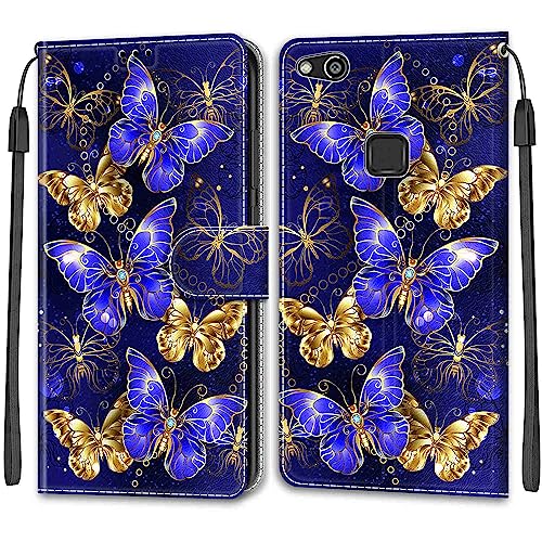 Capa Huawei P10 Lite AVIZAR Wallet Preto Betunistoy - Peças de reposição para telemóveis - huawei p10 lite, avizar wallet, preto