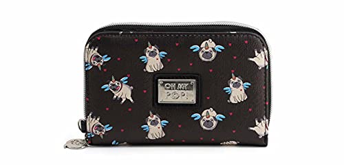 Portefólio Karactermania Oh My Pop! Pandicorn 10 x 15.5 x 2.5 cm KARACTERMANIA - Bolsas - divisões, fecho de correr, dinheiro, 10 x 15.5 x 2.5 cm