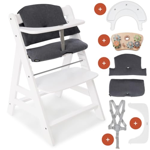 Conjunto de Assento de Madeira para Crianças Alpha Plus HAUCK Hauck - Móveis para bebês e crianças pequenas - conjunto, assento, madeira, crianças