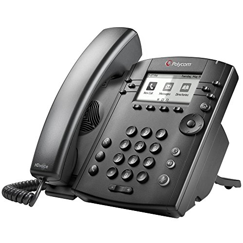 Telefone IP POLYCOM VVX 311 Preto, Prateado Polycom - Telefonia - 6 linhas, preto prateado, teclado numérico, terminal fixo