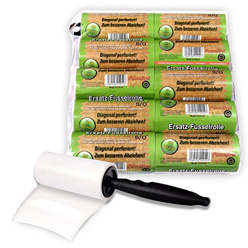 Cortador de Cabelo SCHRAMM 10 Peças de Rolos de Lint (Recondicionado Como Novo) Schramm - Rolo para pelos - cortador, recondicionado, 10 peças