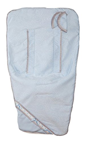 Babyline Blue Cadeira de Viagem 1-2 Anos Azul Babyline - Forros e sacos de transporte para bebês - poliéster, 20 kg, ajustável, dobrável