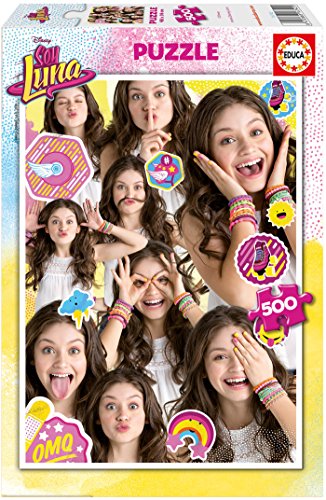Puzzle EDUCA BORRAS Disney Soy Luna 500 Peças Desenhos Animados EDUCA - Quebra-cabeças - puzzle, madeira, disney, soy luna, 500 peças