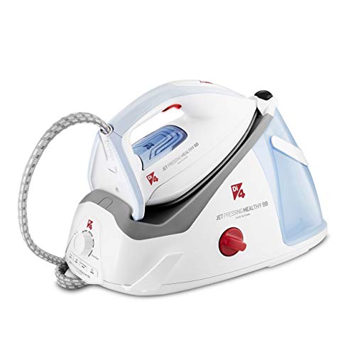Ferro com Caldeira CECOTEC Di4 Jet Pressing Healthy 8B Di4 - Aparelhos de lavanderia - 2600 W, 8 bar, vapor contínuo, 1.4 l