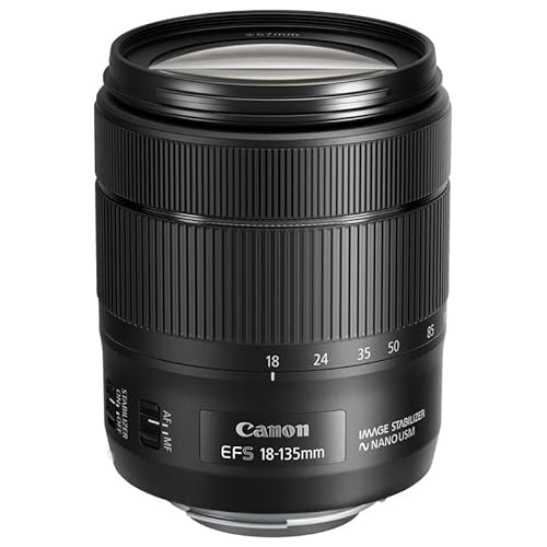 Objetiva CANON EF-S 18-135mm f/3.5-5.6 IS STM Canon - Lentes de câmera - 18-135mm, f/3.5-5.6, IS STM, telefoto