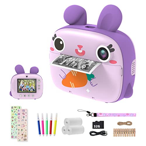 Máquina Fotográfica Instantânea CAMCLID C100 CAMCLID - Câmeras - cartão sd, papel fotográfico, transferência usb