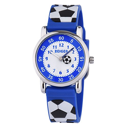 Relógio para Crianças KZKR K091 | Azul, Branco KZKR - Relógios - silicone, impermeável, japonês, analógico